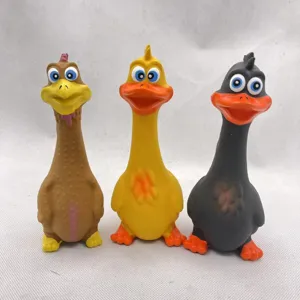 Latex Squeaky Dog Toy Interactive Chew Toy For Puppy And Large Dogs Cute Animal Shape Pet Supplies And Accessories