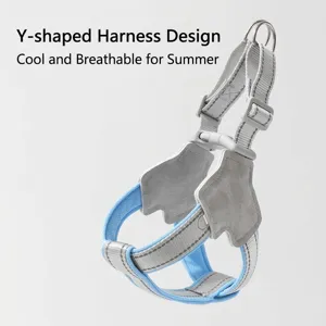 Dog Harness Vest Reflective Mesh Adjustable Traction Belt For Small Medium Dogs Pet Walking Supplies