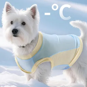 Summer Cooling Pet Vest Breathable Mesh Dog Clothes Cute Thin Cat Apparel Pet Supplies