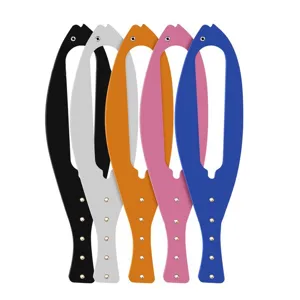 Colorful pet door bracket cat door latch punch-free elastic lock components set of five