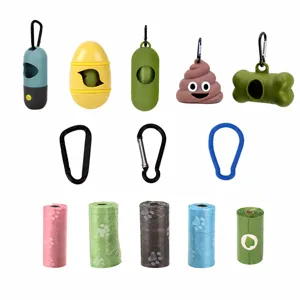 Draagbare Huisdier Poepzakjes Dispenser Biologisch Afbreekbare Hondenpoepzakjes Milieuvriendelijke Zakken Voor Wandelingen