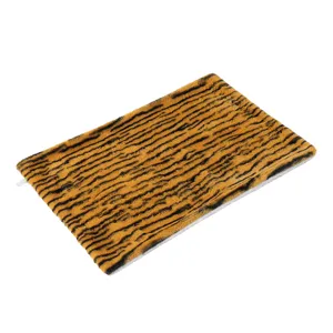 Plush Tiger Zebra Stripe Pet Mat Blanket Warm Soft Sleeping Bed Cushion For Cats And Dogs Pet Supplies
