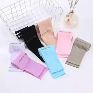 Multicolor UV protection cooling arm sleeves for outdoor sports and daily sun protection use.