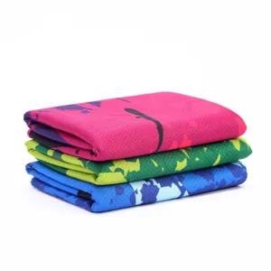 Cooling sports towel set, absorbent quick dry fitness towel for outdoor workout gym running.