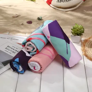 Microfiber Quick Dry Sports Towel Portable Absorbent Gym Travel Towel Fitness Beach Towel Soft Lightweight Workout Towel