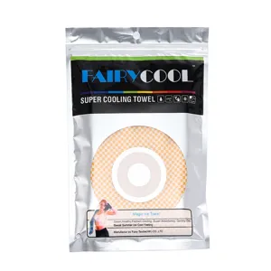 Serviette rafraichissante pour le sport et le fitness, tissu absorbant sechage rapide pour gerer.