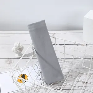 Grey cooling towel for sports, quick dry fitness sweat absorption towel for outdoor workout.