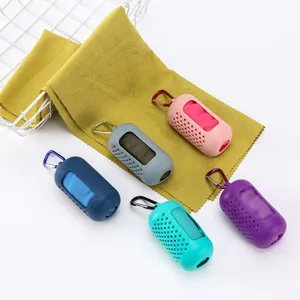 Serviette de Sport en Microfibre Séchage Rapide Absorbante de Transpiration Fitness Gym Serviette Portable Extérieur Refroidissement Course Unisexe