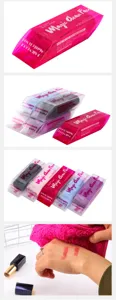 Microfiber face cleansing makeup remover towel set with clear triangular storage box for daily skincare.
