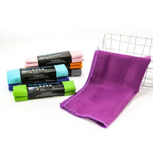 Serviette de sport rafraîchissante en microfibre à séchage rapide pour plage fitness