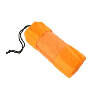 Asciugamano fitness in microfibra ad asciugatura rapida per sport all aperto con borsa a rete.