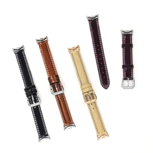 Patent leather watch straps replacement bands compatible with smart fitness trackers, multi-color.