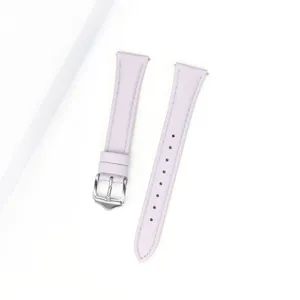 Correa de Reloj de Cuero Genuino Minimalista Diseño de Cintura Delgada Pulsera de Repuesto Con Hebilla de Pin Para Relojes Inteligentes