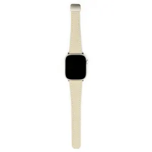 Cinturino in Vera Pelle Compatibile Con Apple Watch Serie Chiusura Magnetica Braccialetto di Ricambio Moda