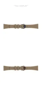 Cinturino per orologio in vera pelle con fibbia deployante compatibile smartwatch 41mm