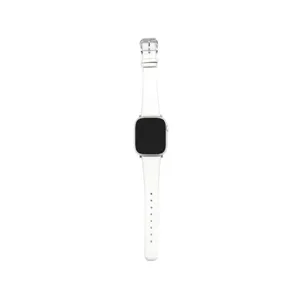 Cinturino di ricambio sottile bianco per Apple Watch 42mm 46mm stile minimalista