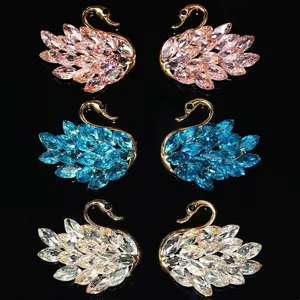Accessori DIY in strass di cristallo di cigno, ciondoli decorativi scintillanti per custodia.