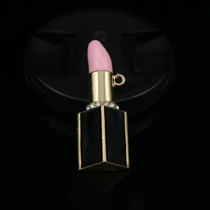 Lippenstift Anhänger Legierung DIY Schmuck Zubehör Strass Handyhülle Dekoration Teile