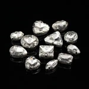 Mixed shape glass rhinestones claw gems for DIY phone cases garment accessories sparkling crystal.