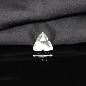 Triangle glass rhinestone crystal gemstone DIY sewing phone case clothing accessories 1.8cm new