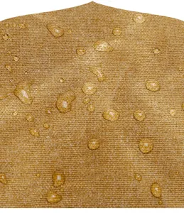Water-resistant canvas fabric detail shot for men messenger bag durable texture close-up