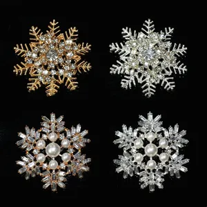 Large Snowflake Rhinestone Zinc Alloy DIY Jewelry Accessories Chic Phone Case Shoe Decorative Charm