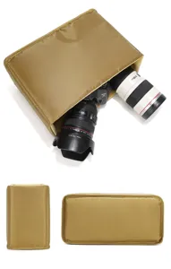 Gepolsterte Kameratasche, dicke stoßfeste DSLR Innentasche für Fotoausrüstung Zubehör.