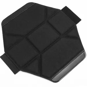 Black foldable camera insert pad for DSLR bag, anti-shock padded divider protection.
