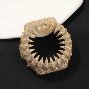 Iced out zircon watch bezel modification accessory compatible with classic watch models stylish.