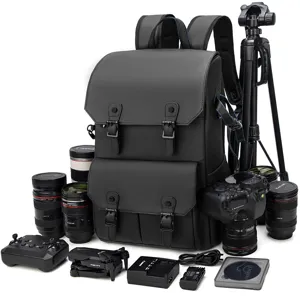 Waterproof Anti Theft Large Capacity Oxford Cloth Camera Backpack Professional Photography Drone Backpack For Men And Women