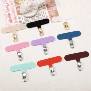 Parche Universal para Cordón de Teléfono de Tela Oxford Pestaña de Anillo D de Metal Accesorios para Celular
