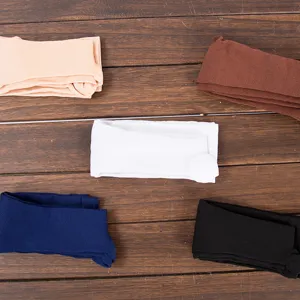 Solid color nylon seamless tights comfort casual daily wear assorted colors multi-pack