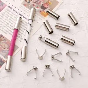 Metal cord ends aglets rope clips stoppers for hoodies pants drawstrings replacement hardware