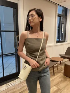 Genuine leather phone bag for women, chic crossbody mini shoulder bag for daily use