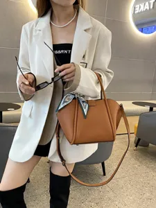 Bolso cruzado de piel de vaca auténtica para mujer elegante bolso de hombro estilo concha