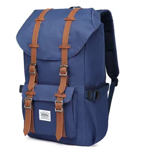 Large Capacity Nylon Outdoor Backpack Casual Travel School Bookbag Daypack