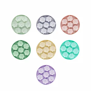 Silicone pet slow feeder mat, anti-choking dog licking pad with suction cup, multi-color.