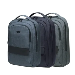 Men Women Casual Business Laptop Backpack Waterproof Polyester School Bookbag Urban Minimalist Travel Daypack