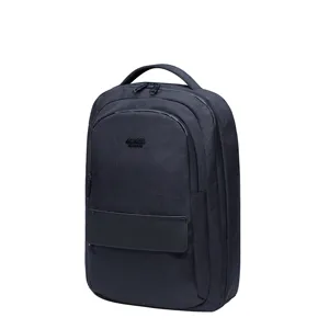 Stylish business casual backpack for men and women, portable laptop school bag with durable fabric.