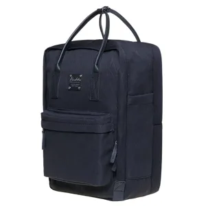 Casual Minimalist Waterproof Fabric Backpack School Bookbag For Daily Travel Women Men