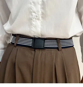 Elastischer Gürtel unsichtbar dehnbar Taillengürtel für Damen und Herren Jeans Hosen.