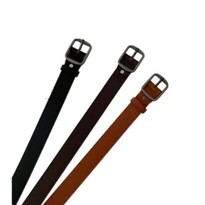 Retro pin buckle leather belt set for men and women versatile casual jeans trousers strap