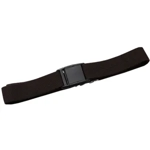 Cinturón de lona elástico casual para hombres y mujeres, ligero y cómodo para uso diario.
