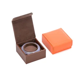 Hochwertige PU Leder Armband Geschenkbox Schmuckverpackung Vitrine fuer Armreifen
