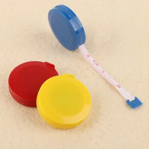 Metro a Nastro Portatile Righello da Cucito in Plastica Morbida Metro per Misurazione Corpo Doppia Scala Righello Retrattile per Sarto Cucito Casa