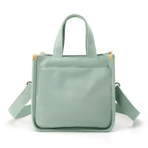 Borsa a mano in tela da donna borsa a tracolla casual borsa giornaliera piccola borsa