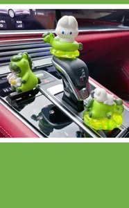 Süße Cartoon Auto Armaturenbrett Ornament Harz Figur Mode trendige Innendekoration Spielzeug