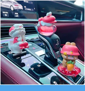 Süße Auto Innenausstattung Armaturenbrett Ornamente kreative Harz Trend Puppen Figuren