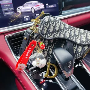 Niedlicher Schaf Treibsand Oel Schluesselanhaenger Auto Schluesselring Taschen Accessoire
