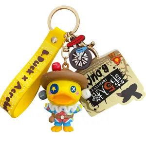 B.Duck Identity V Crossover Leuke Tekenfilm Pop Sleutelhanger Sleutelring Tas Hanger